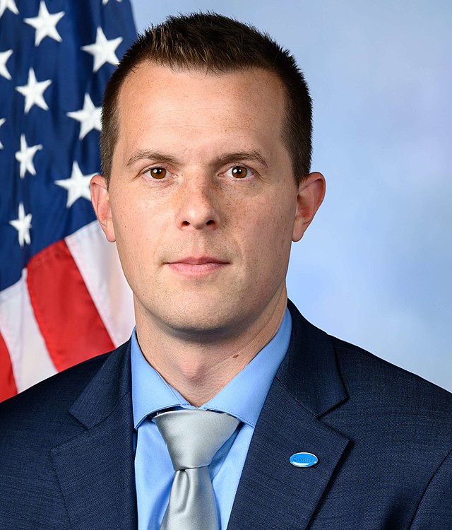 U.S. Rep. Jared Golden (D) headshot