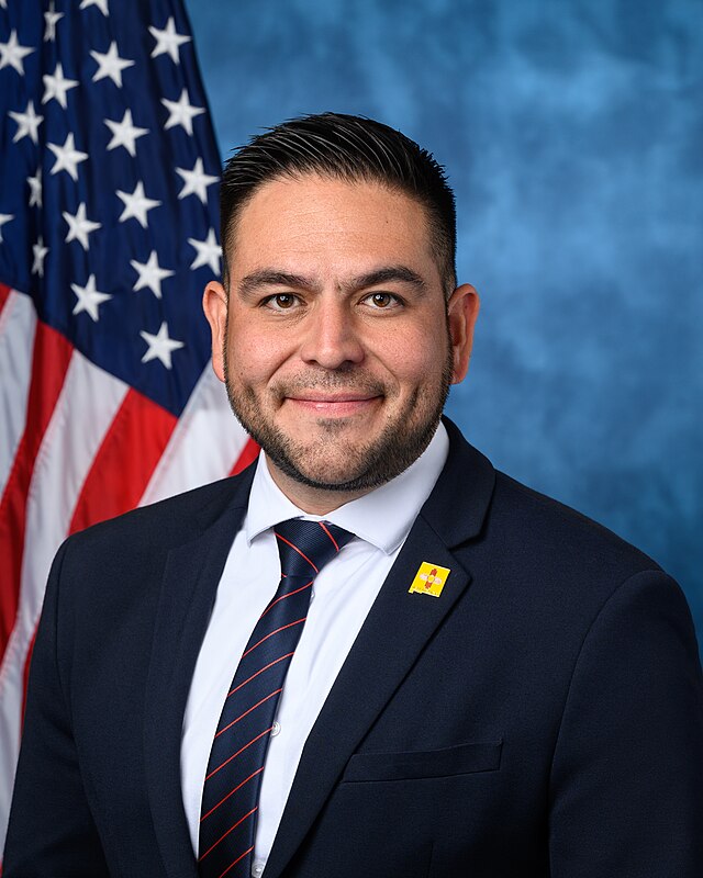 U.S. Rep. Gabe Vasquez (D) headshot